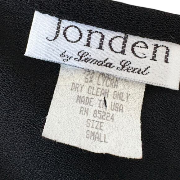 90s Glam Beaded Black Tank Top Vintage Evening Y2K Minimalist Elegant Chic S - Picture 3 of 6